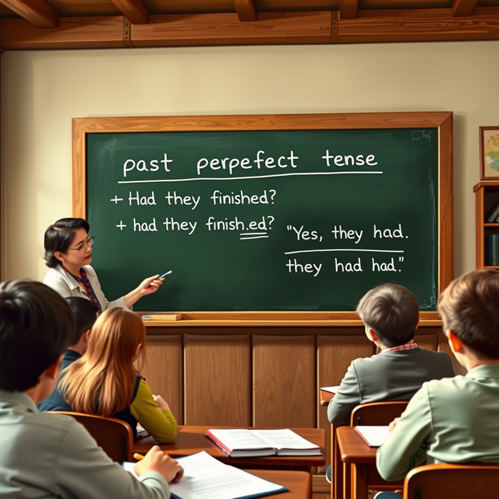 شرح الماضي التام كامل